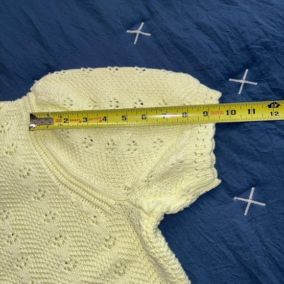 Free Assembly Women's Yellow Cardigan Sweater - Picture 10 of 10